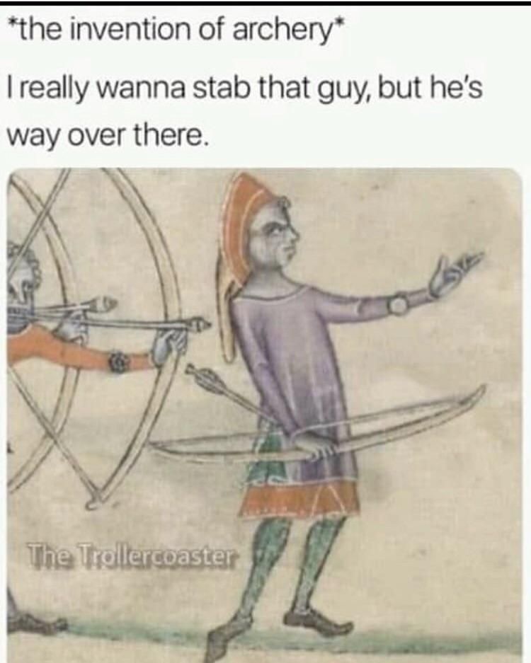 How archery was invented.