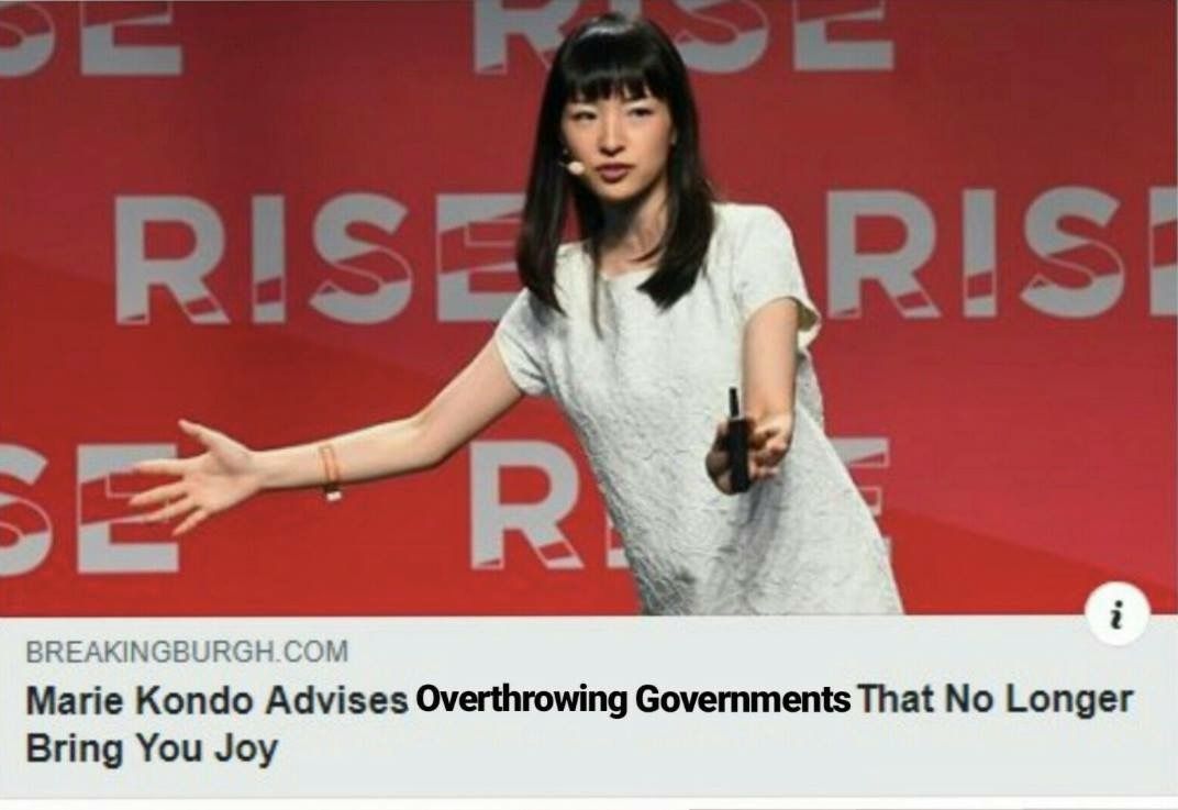 Marie Kondo did Venezuela confirmed