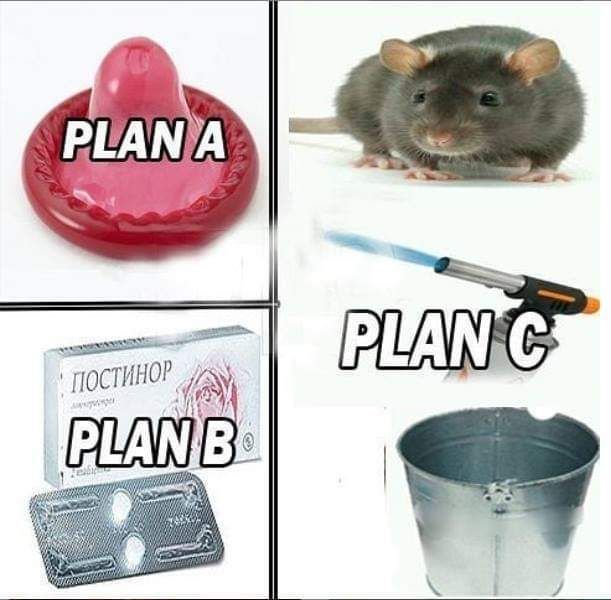 You don't want to know what plan D is