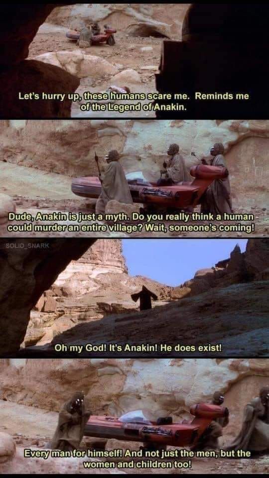 The legend of dark Anakin the unwise