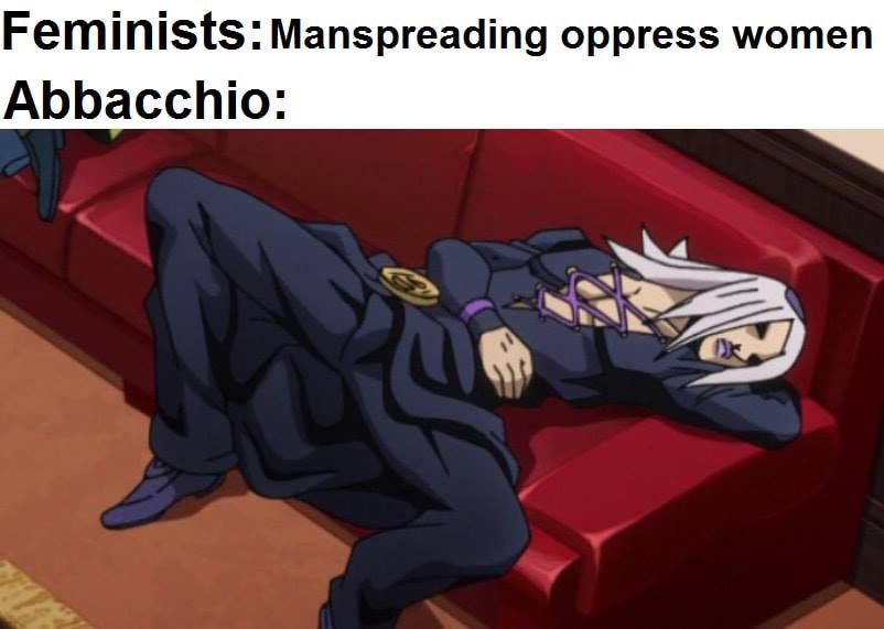 Asserting his dominance