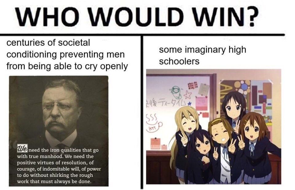 I'll only watch k on if the cast was replaced by cute boys