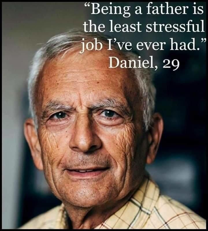 Father: least stressful job