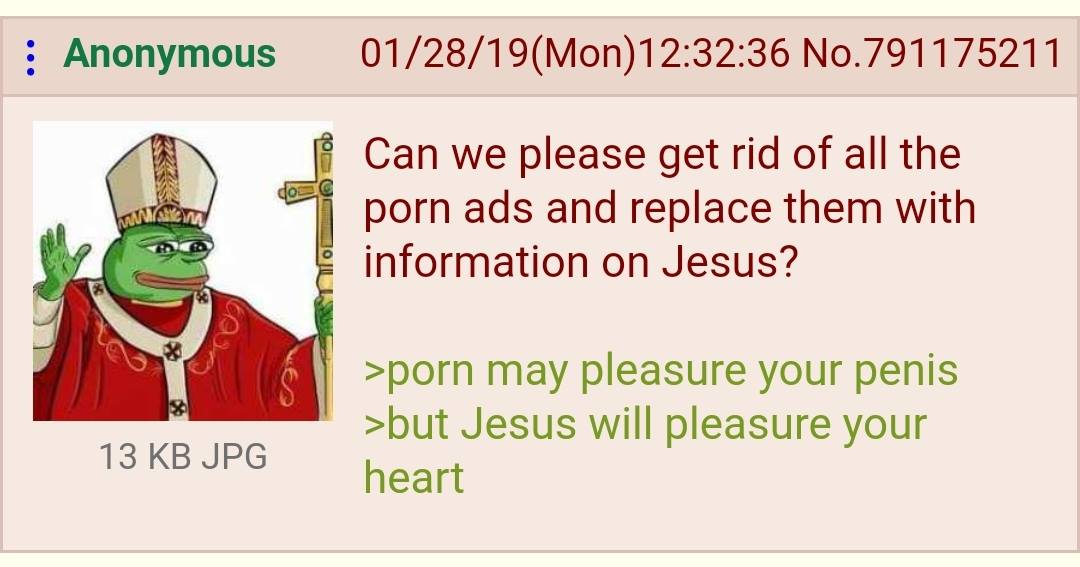 He is the only pleasure you'll ever need