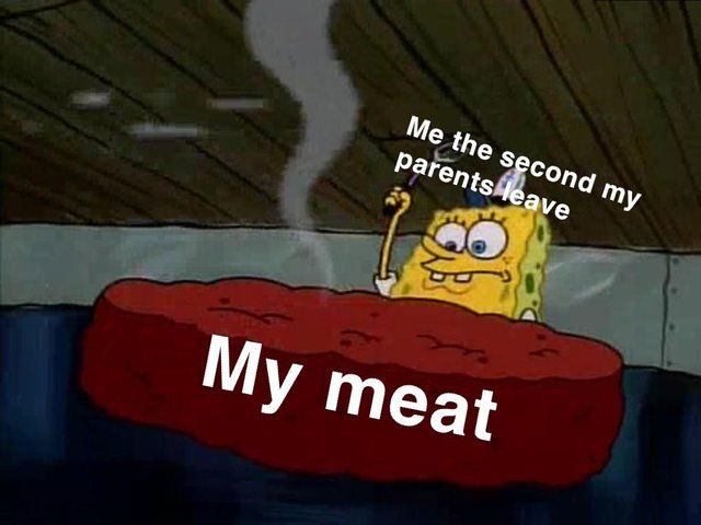 beating it