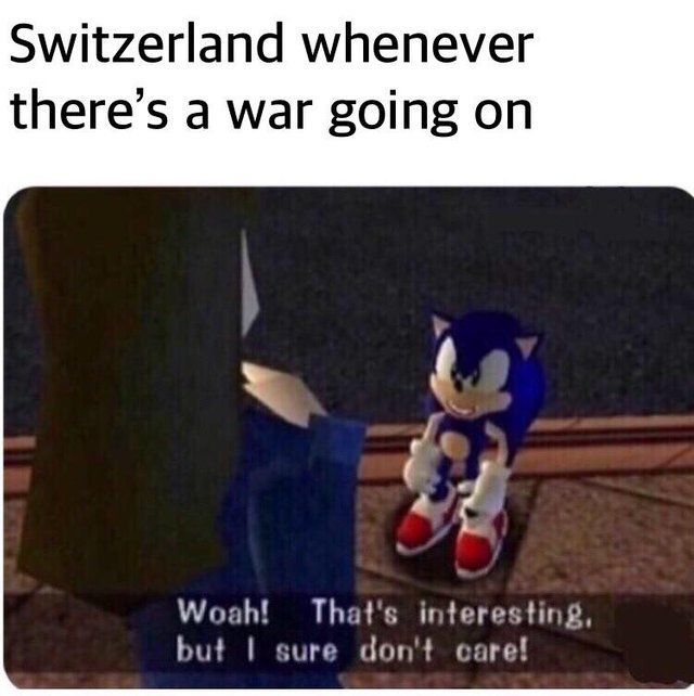 I'd rather stay neutral