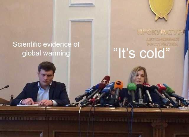 It's really, really cold