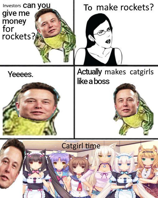 Elon, you're the chosen one