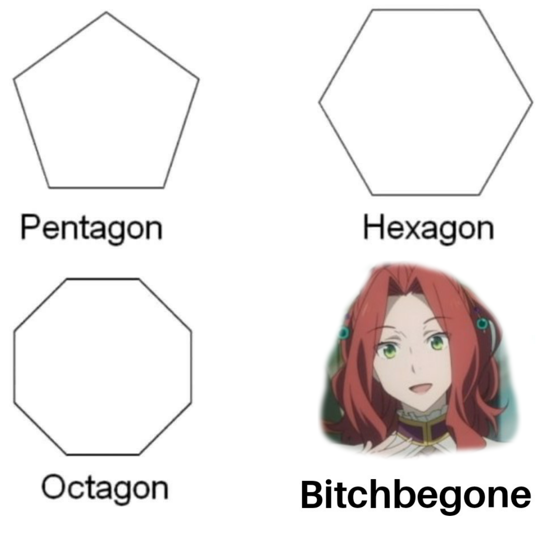 Learn shapes with anime!