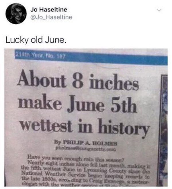 Lucky old June