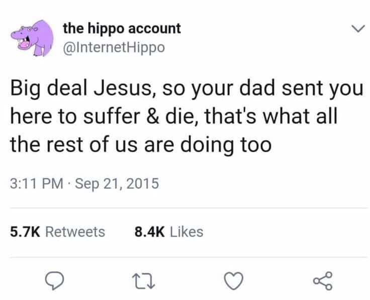 you're not that special