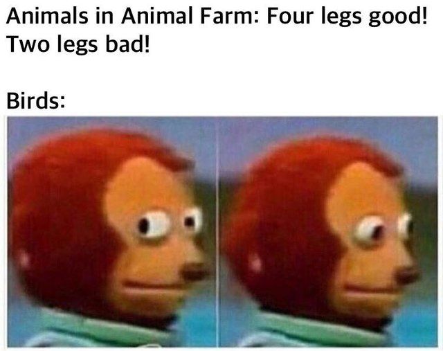 All animals are equal tho