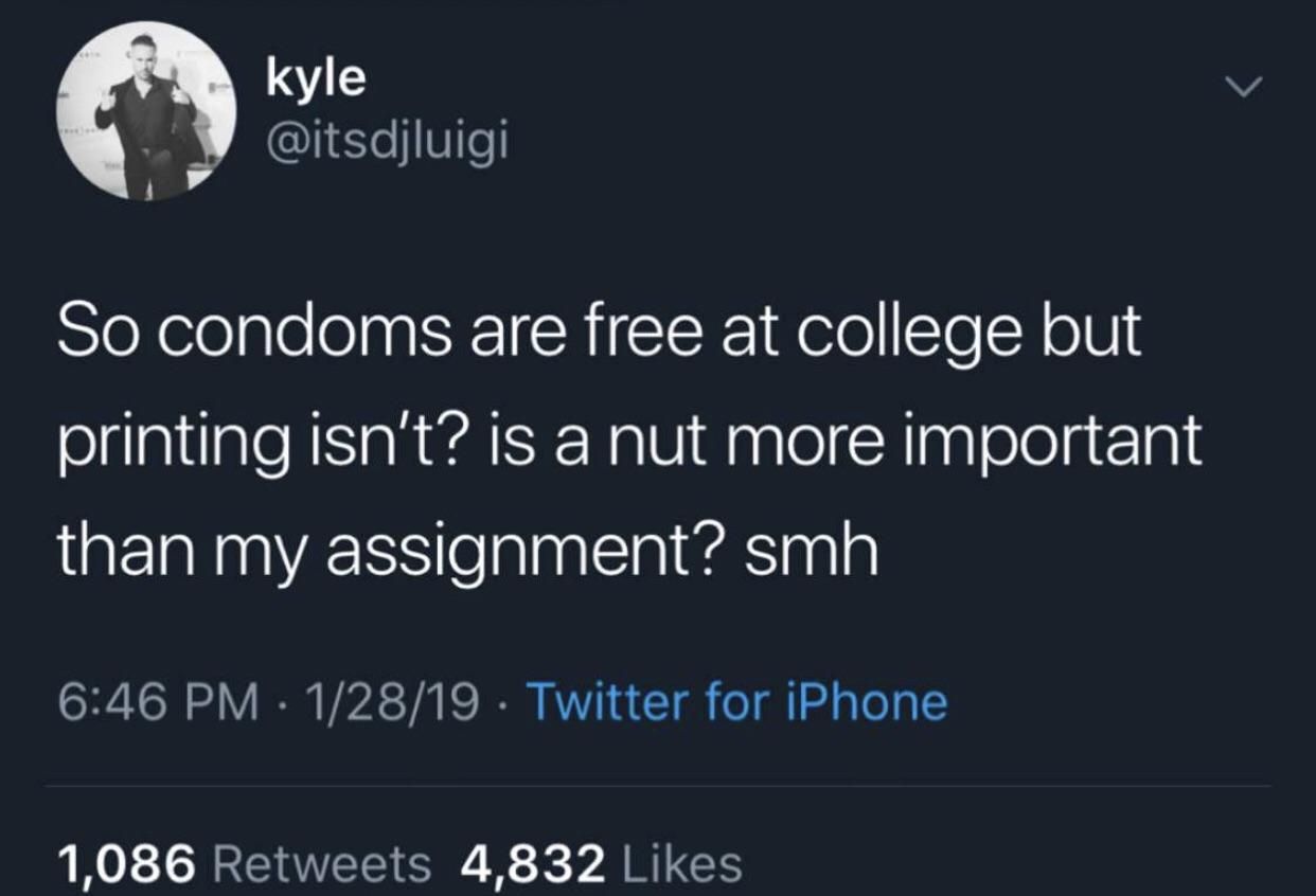 Bust a fat one into my degree daddy.