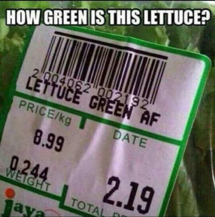 that's really greeen
