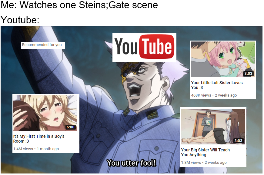 "YOUTUBE’S ALGORITHM IS THE BEST IN THE WORLD"