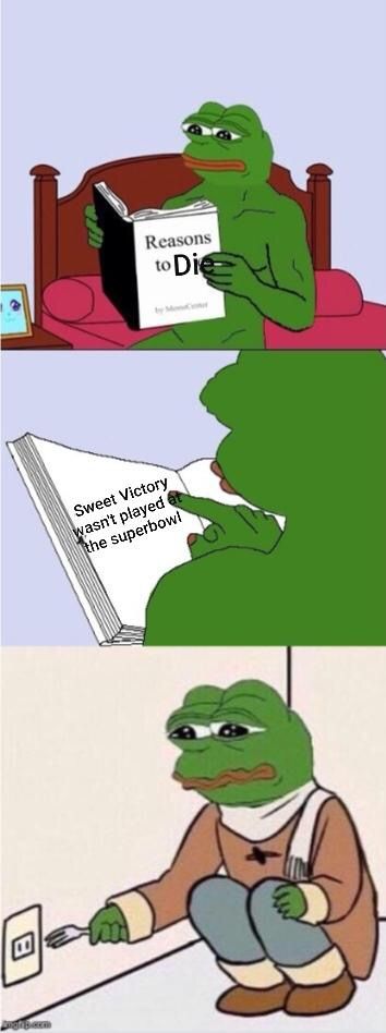 I’m saddened