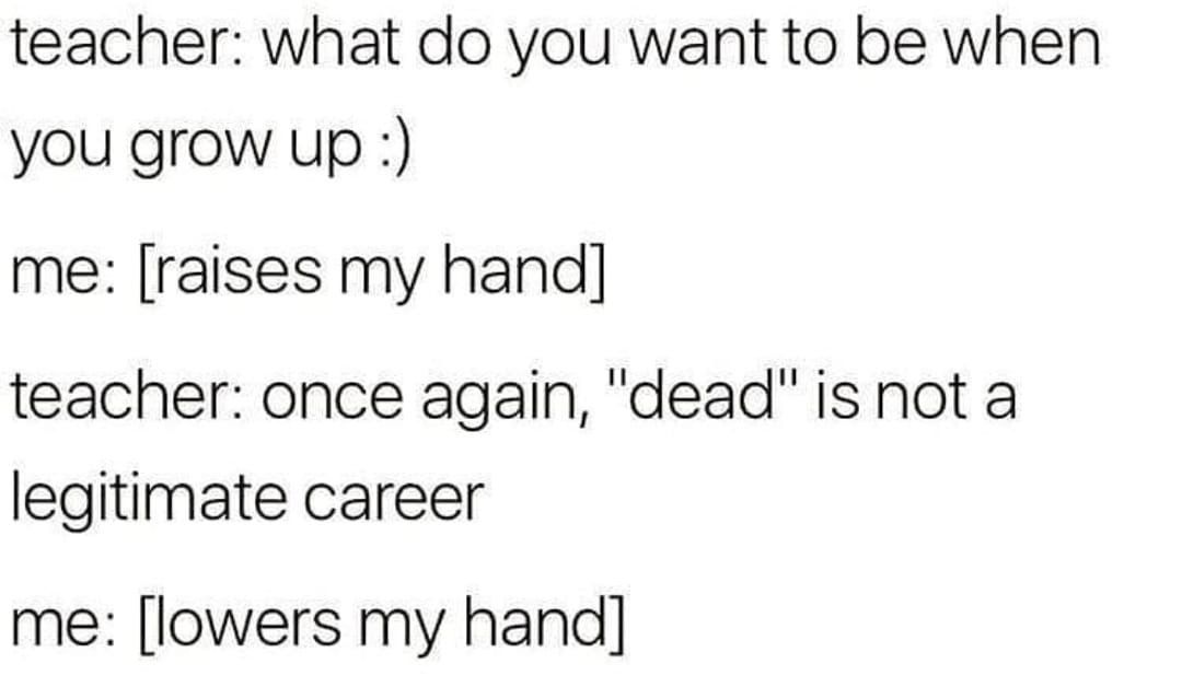dont let your dreams be memes
