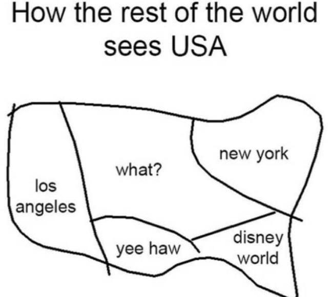 How the rest of the world sees the US.