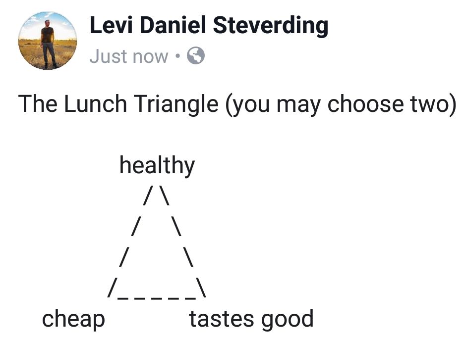 The Lunch Triangle