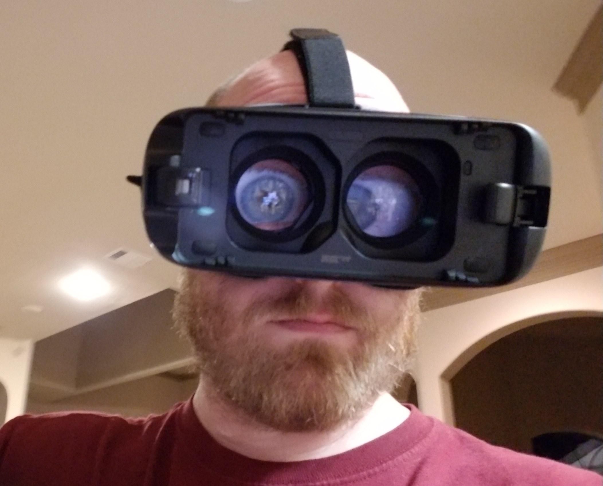 VR Goggles without the phone attached.