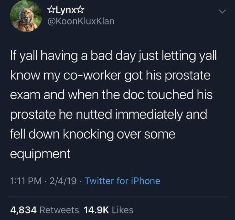 10 bucks he was a furry
