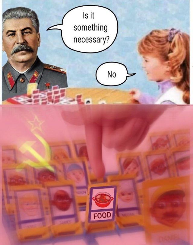 who needs food anyway