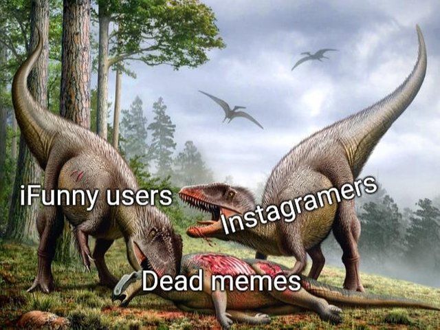 It's finally dead, SCAVENGE IT