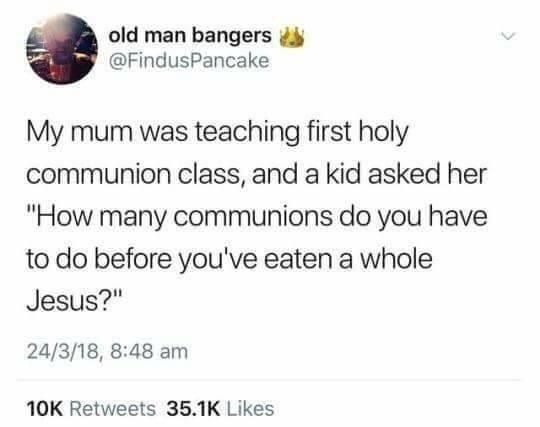 He be asking the questions that matter