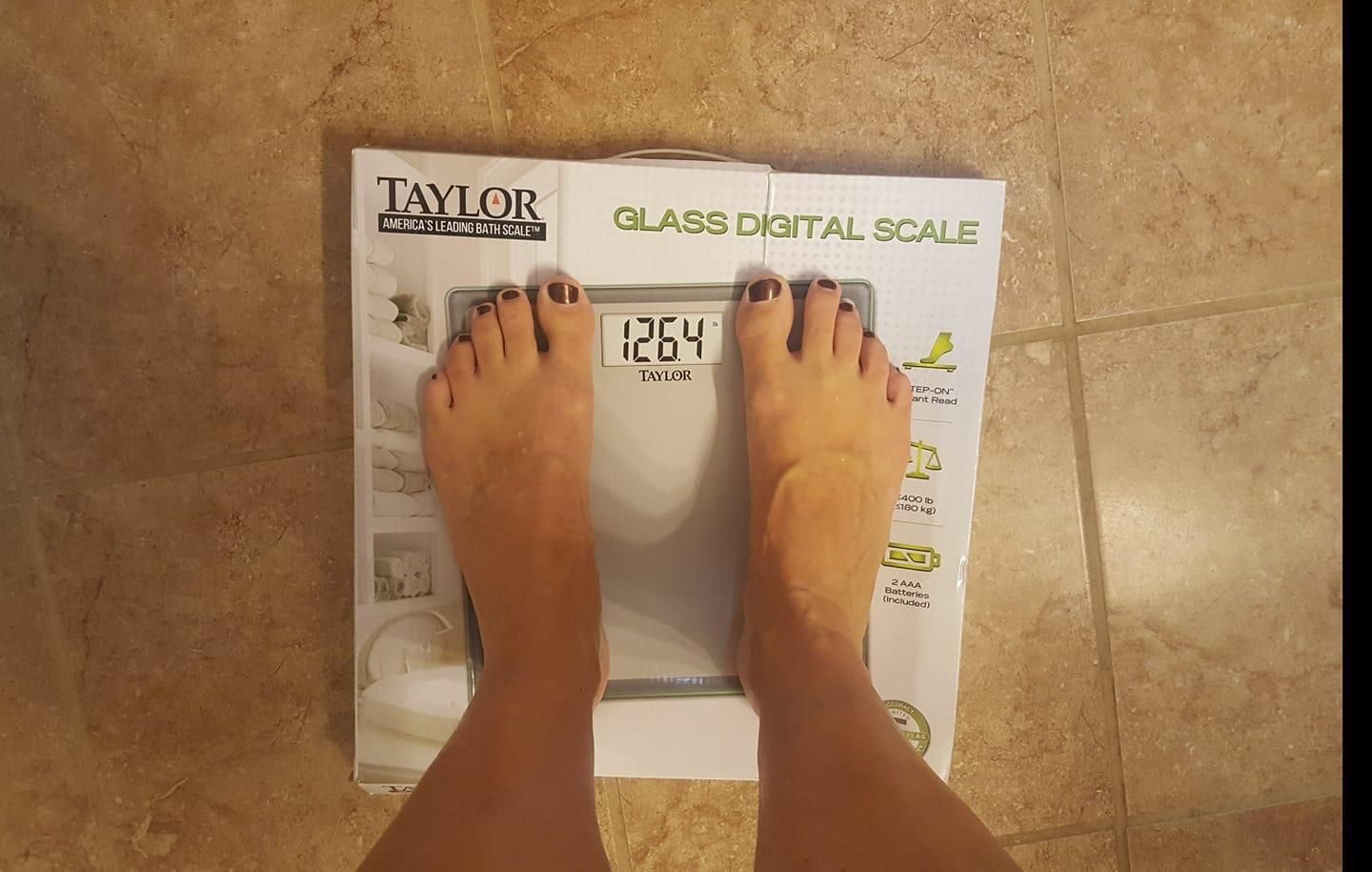 I finally hit my goal weight!