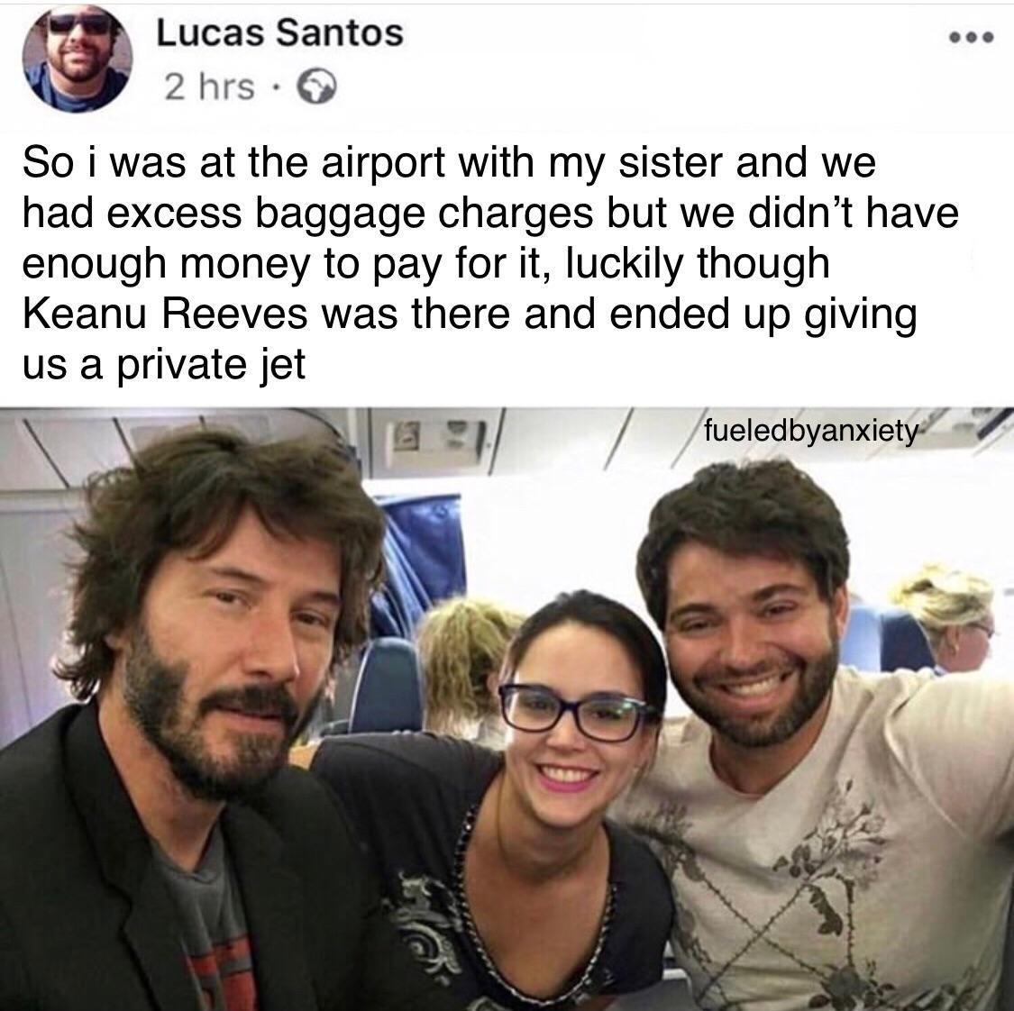 Keanu Reeves is a Saint