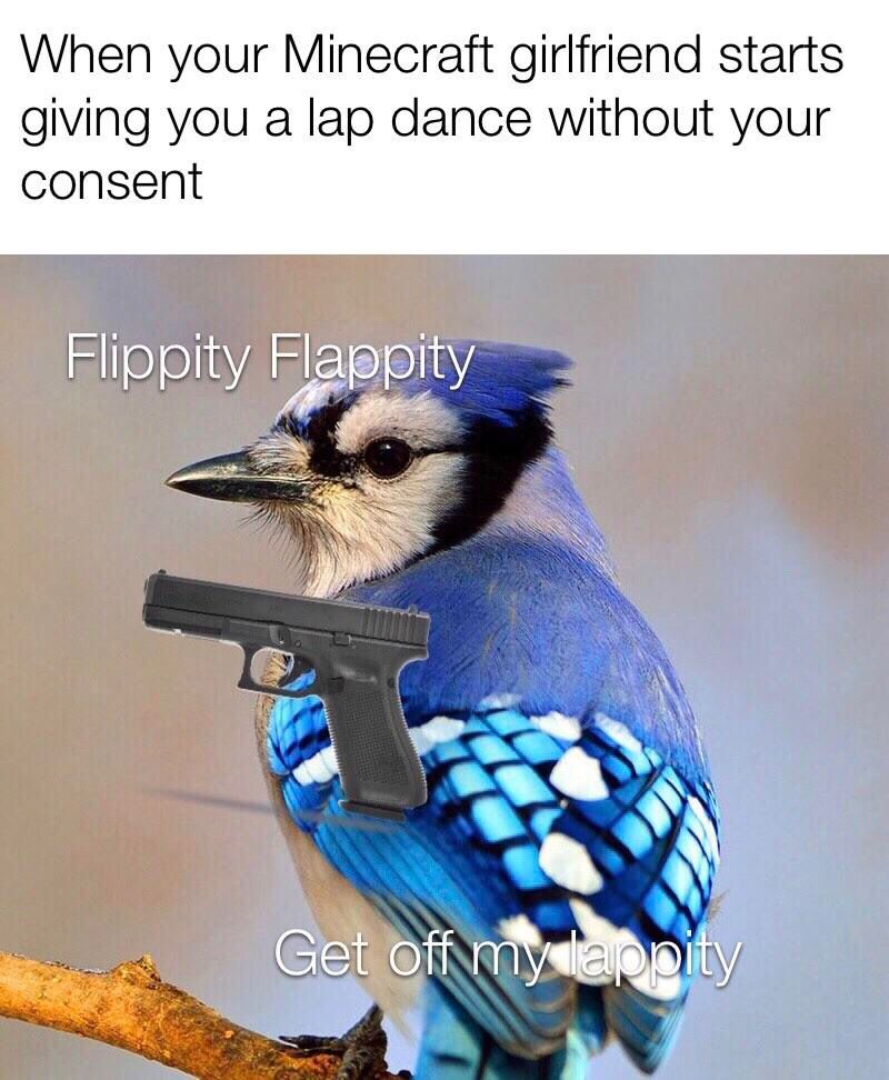 I said we’re playing Minecraft