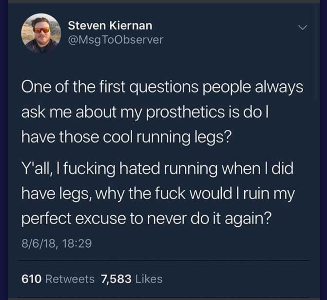 Cool Running Legs