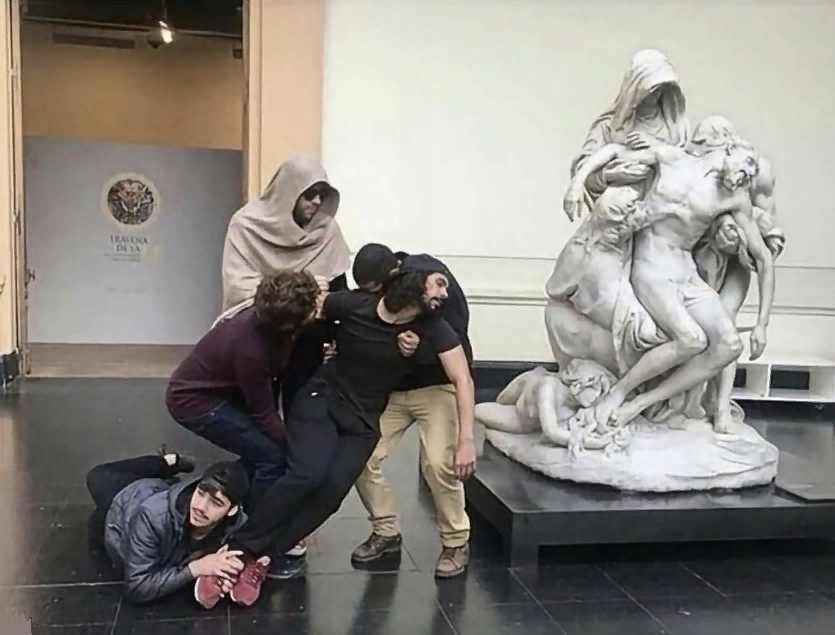 Now you know how to take pictures in a museum.