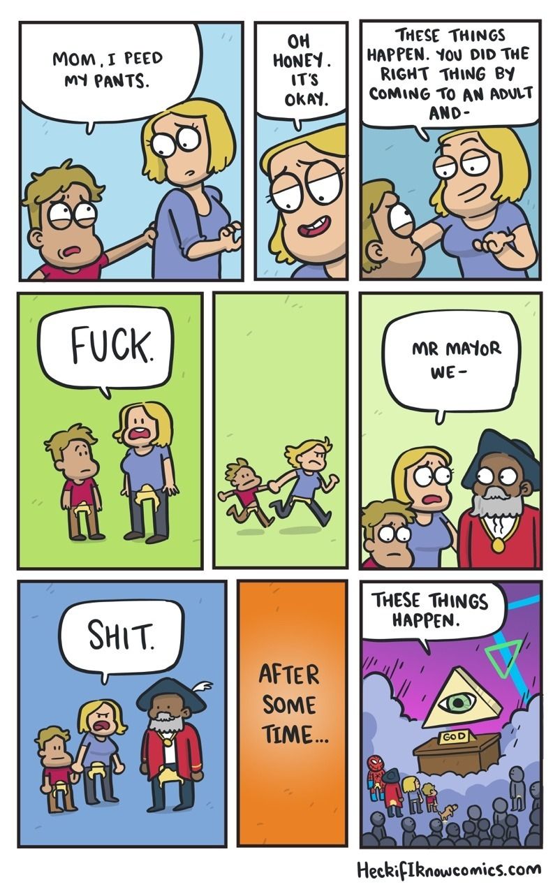 (His later pisses himself)