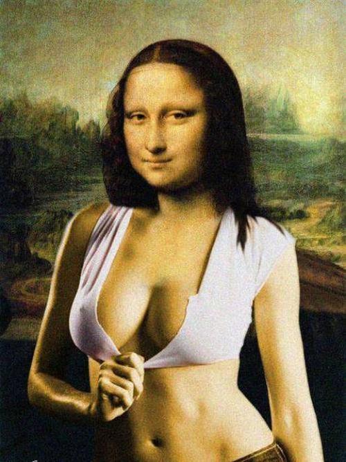 If Mona Lisa had facebook..!