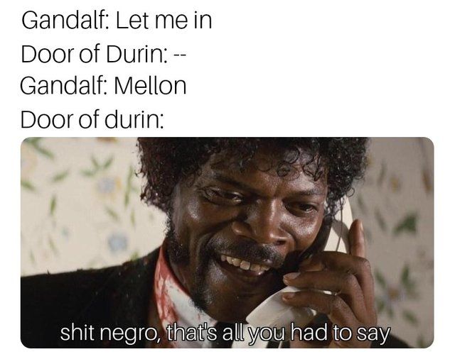 That's all you had to say