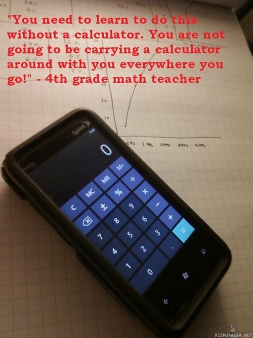 Math teachers proven wrong