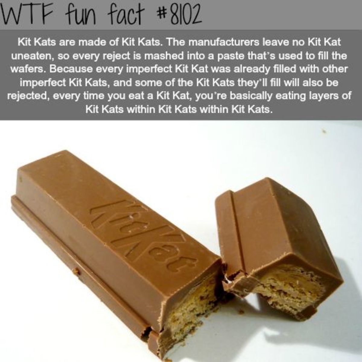 Glorious Nippon KitKat, folded over 1000 times