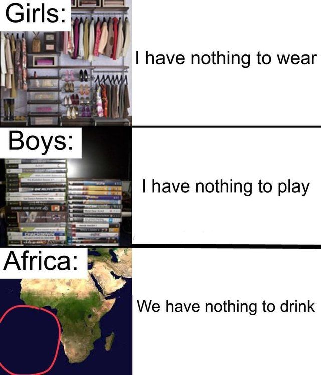 Africa always complaining