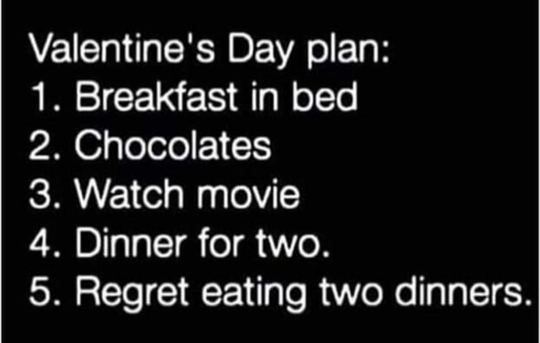 What is you VDay plan?;)