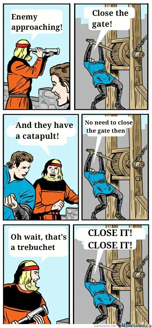 Open the gate