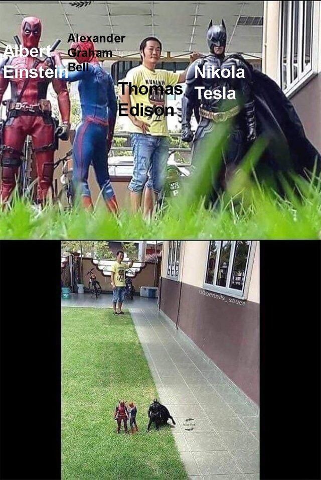 Clever, but we know the truth now