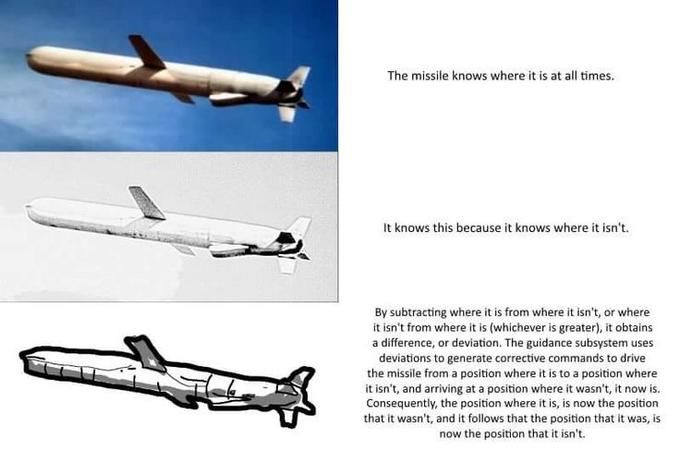 The missile always knows