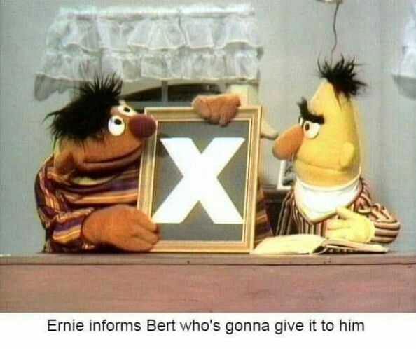 looks more like he is doubting him