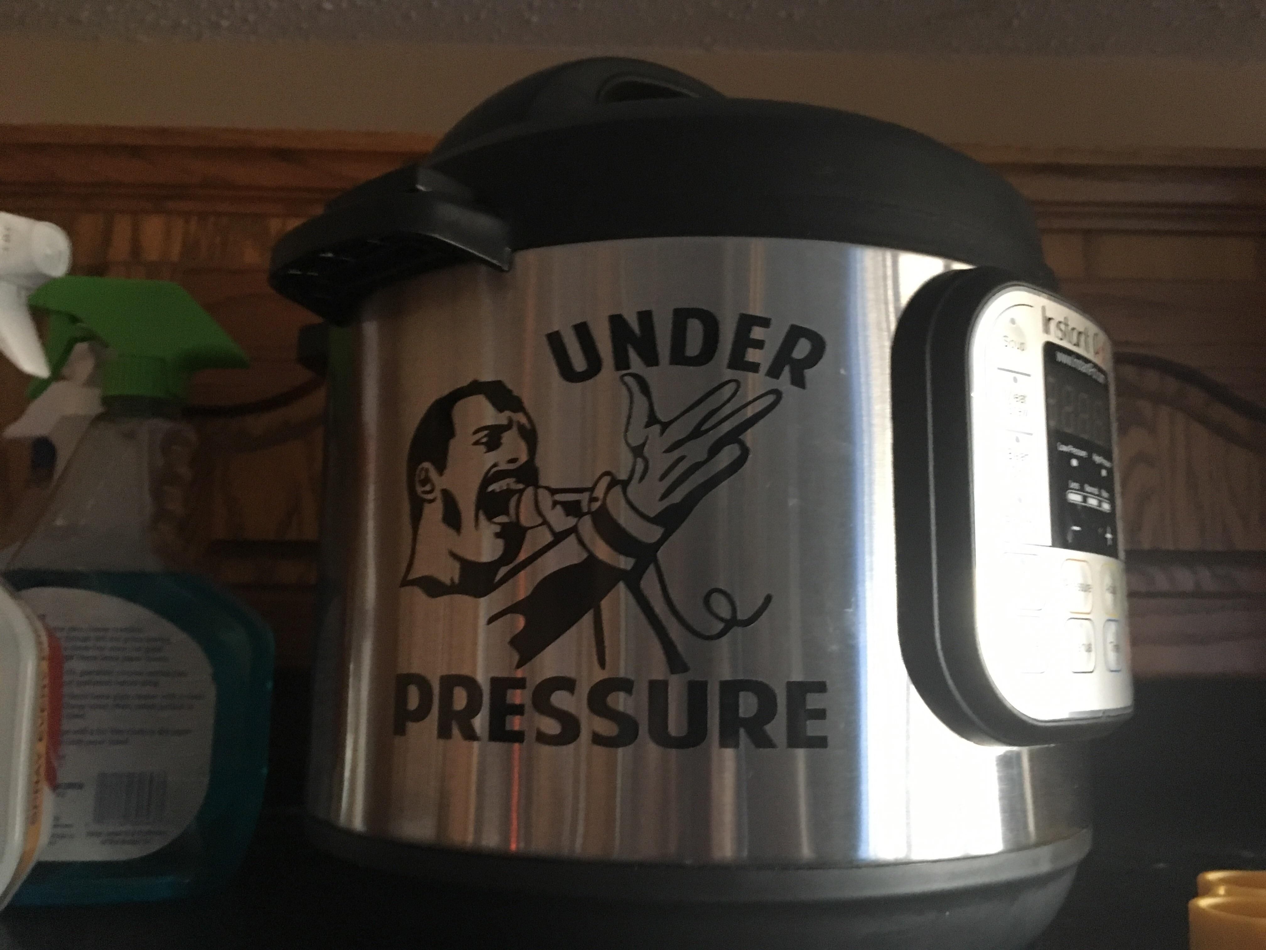 My mom’s pressure cooker