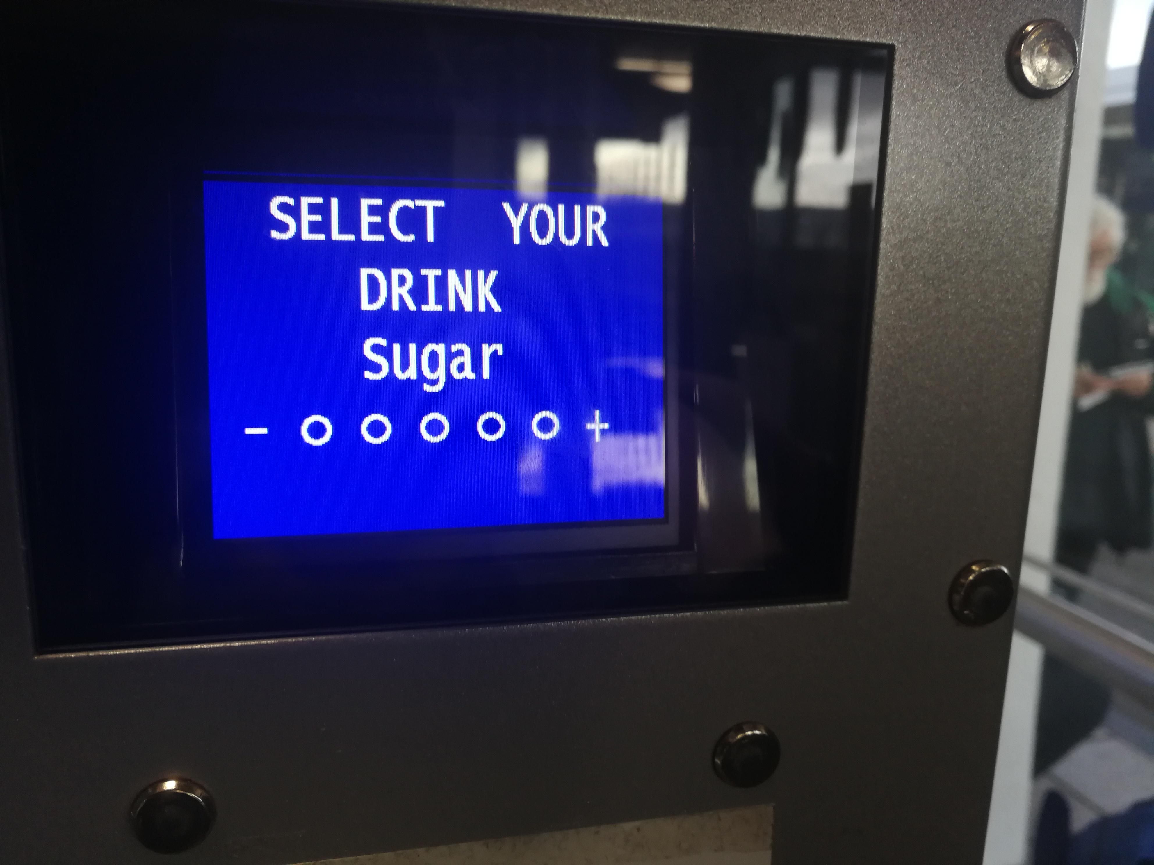 I think this coffee machine is flirting with me