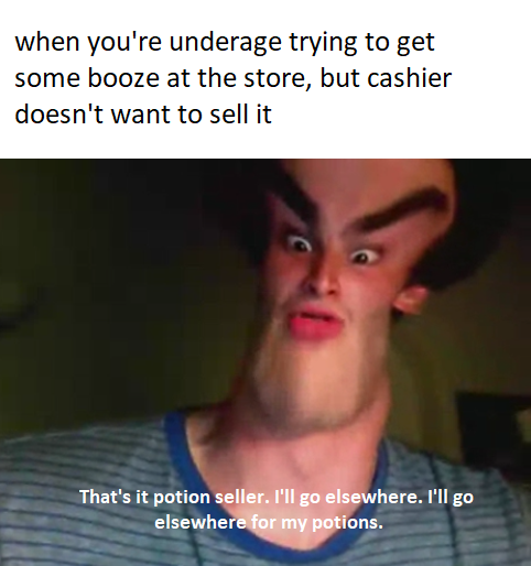 damn potion sellers