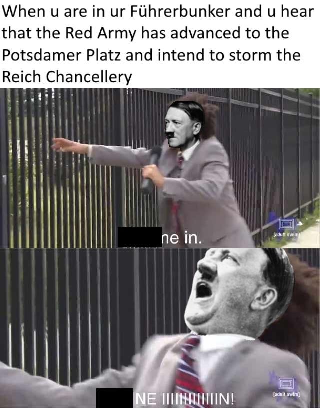 Red army: Let me in!