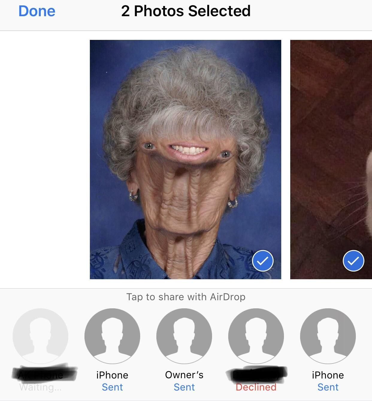 Fun Game: Go to a busy restaurant and AirDrop weird shit to strangers.