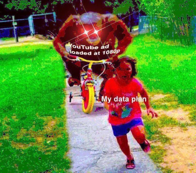 And it's gone when the video starts